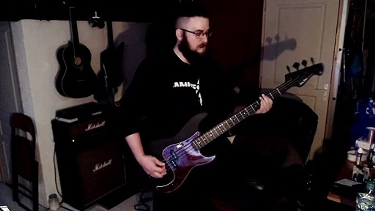 AC/DC - You Shook Me All Night Long -- Bass Cover (Harley Benton PB-20 SBK)