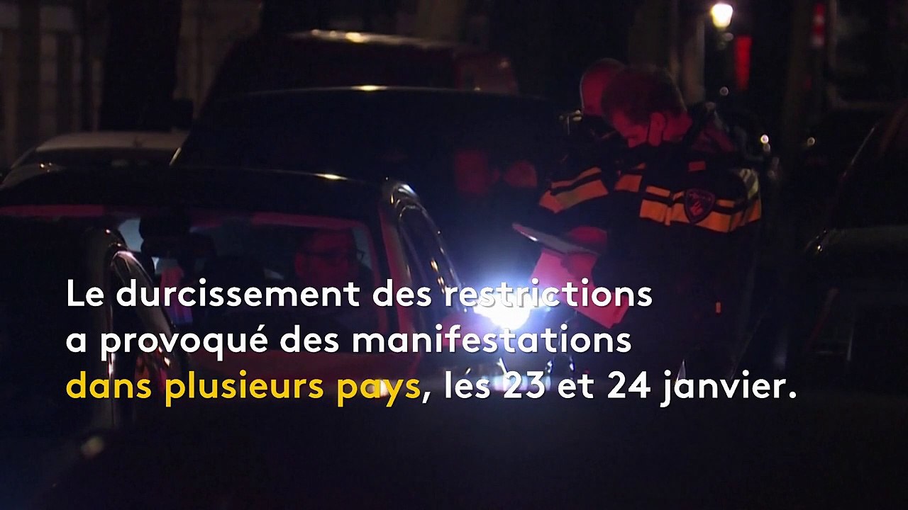 Covid-19 : au Danemark, aux Pays-Bas ou en Espagne, le durcissement des restrictions fait monter la colère