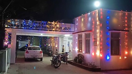 गणतंत्र दिवस की पूर्व संध्या परजगमग हुए सरकारी कार्यालय