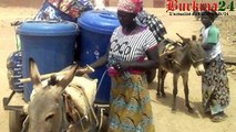 Burkina Faso : L'abri-charrette pour les déplacés internes