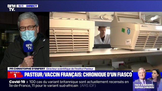 C'est une déception : le directeur scientifique de l'Institut Pasteur revient sur l'abandon du projet principal de vaccin anti-Covid