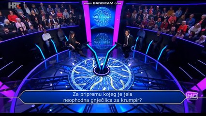 Tko želi biti milijunaš? 5.12.2019.