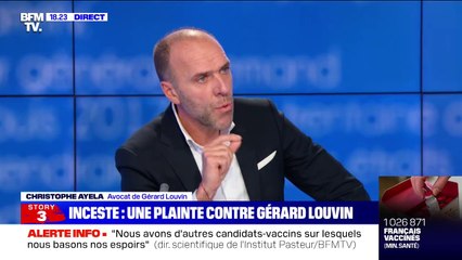 Accusation d'inceste: selon l'avocat de Gérard Louvin, le neveu du producteur "demande 700.000 euros pour se taire"