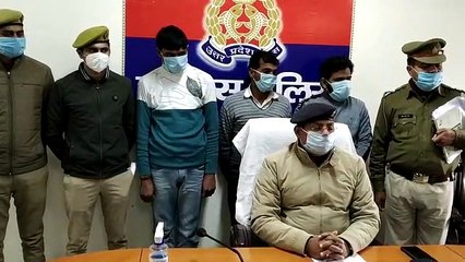 युवक को गोली मार हत्या का प्रयास करने वाले 4आरोपियों को पुलिस और एसओजी टीम ने किया गिरफ़्तार