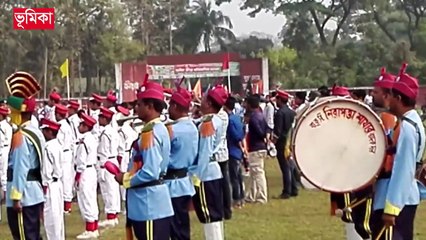 মহান বিজয় দিবস ২৬শে মাচ উপলক্ষে  বাংলাদেশ কৃষি বিশ্ববিদ্যালয়ে কোচকাওয়াজ অনুষ্ঠিত