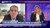 Stéphane Bancel (Moderna) : Le vaccin Moderna efficace contre les variants du coronavirus - 25/01