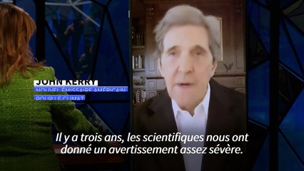 Climat: Kerry "regrette" l'absence des Etats-Unis sous Trump