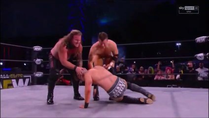 (ITA) Chris Jericho, MJF contro Jack Hager, Sammy Guevara e Santana, Ortiz (AEW Dynamite 22/01/2021)