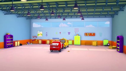 Tom la Dépanneuse et la Voiture de Course à Car City| Voitures et Camions, dessin animé pour enfants