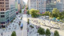 New York City’s Union Square Getting $100 Million Pedestrian-friendly Makeover