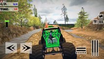 Tough Monster Truck Offroad Driving Simulator Game - Stunts Car Games - Android GamePlay