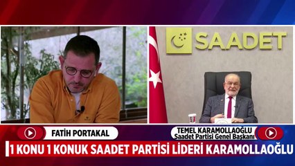 Temel Karamollaoğlu, Fatih Portakal'ın Youtube Programına Katıldı - 25.01.2021