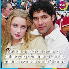 El romance entre Valentino Lanús y Amber Heard