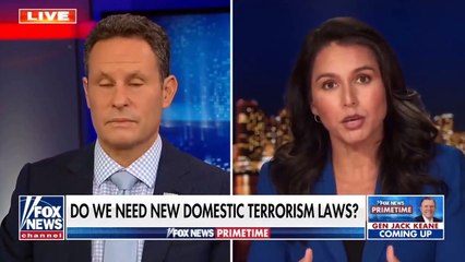 Tulsi Gabbard giving us a WARNING on Biden Admin Patriot Act 2.0
