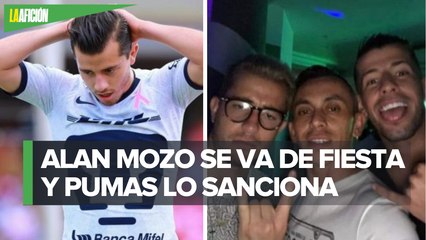Pumas suspende a Alan Mozo tras indisciplina en pandemia