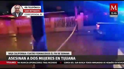 En Tijuana, asesinan a 4 mujeres durante el fin de semana