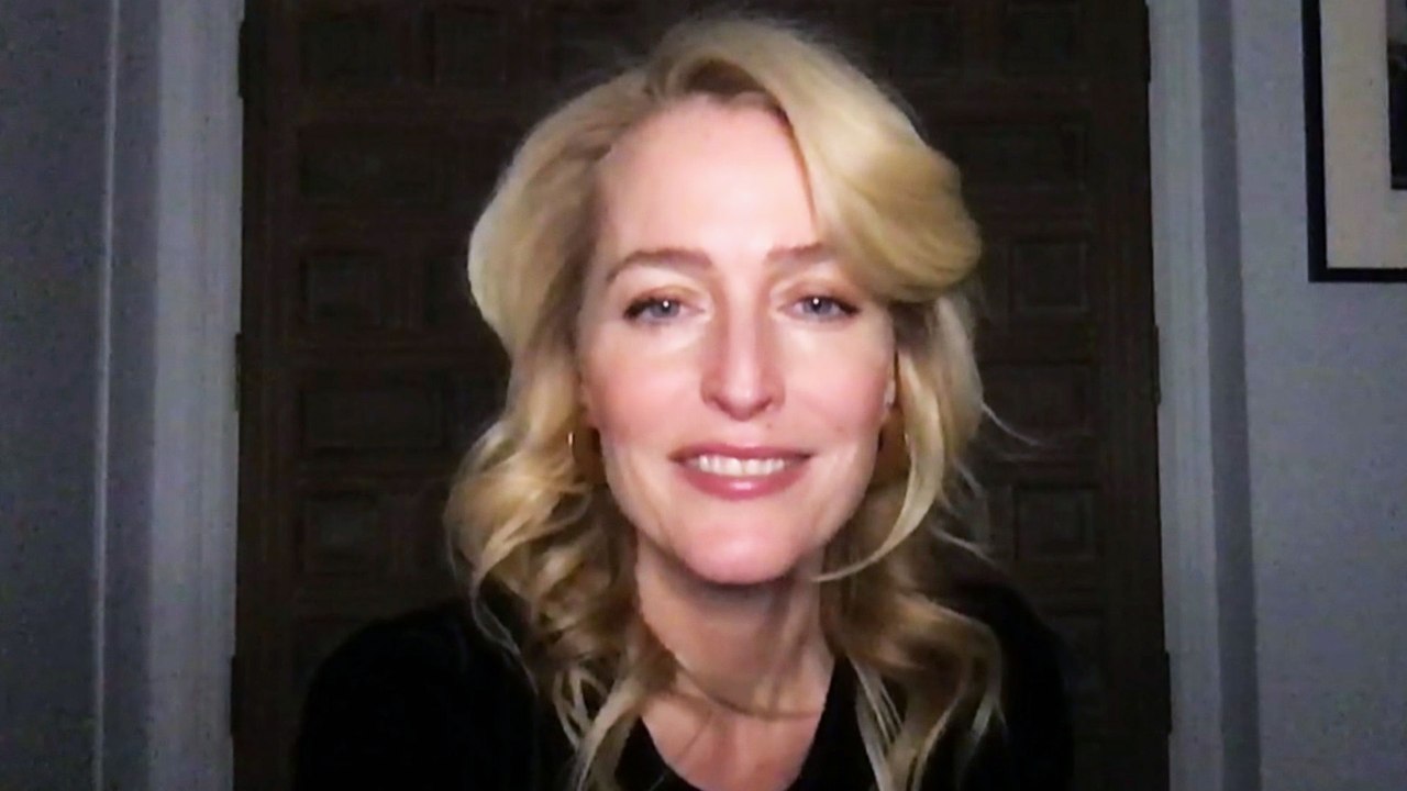 Gillian Anderson Reacts to Embarrassing Footage of The Crown Cast Dancing to Lizzo