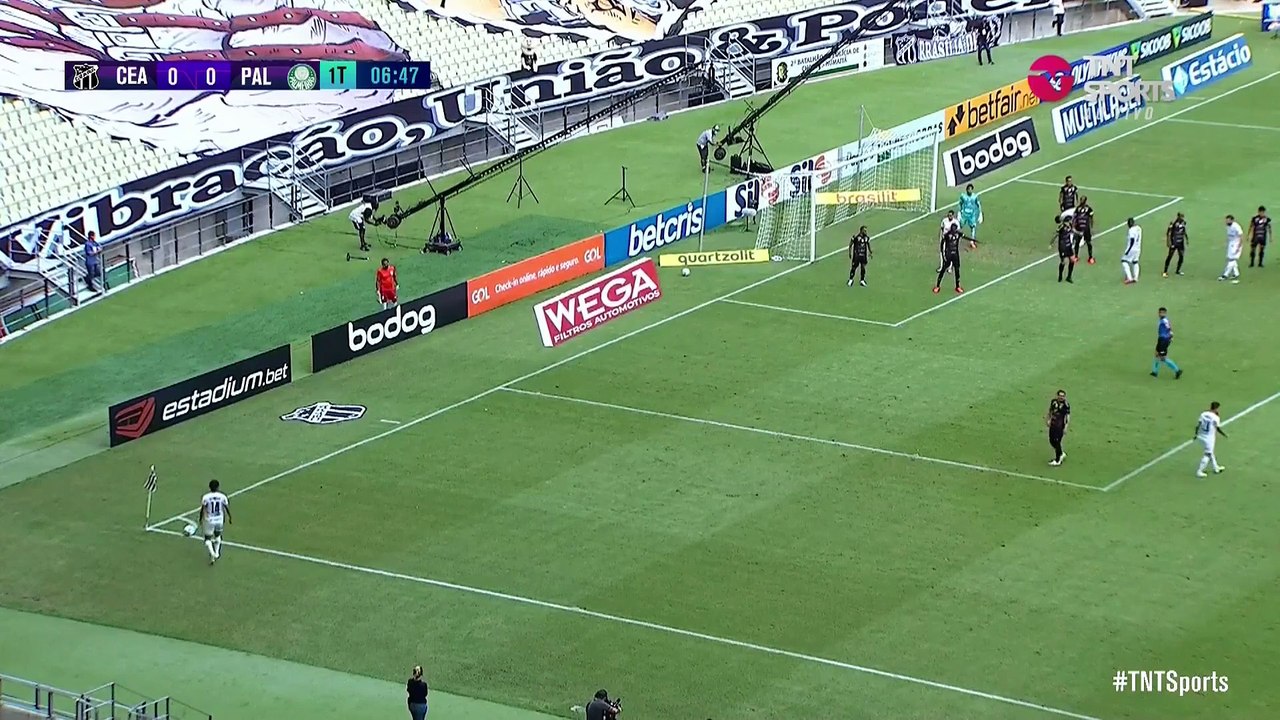 Ceará x Palmeiras (Campeonato Brasileiro 2020 32ª rodada) 1º tempo