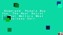 Downlaod  People Buy You: The Real Secret to What Matters Most in Business Voll