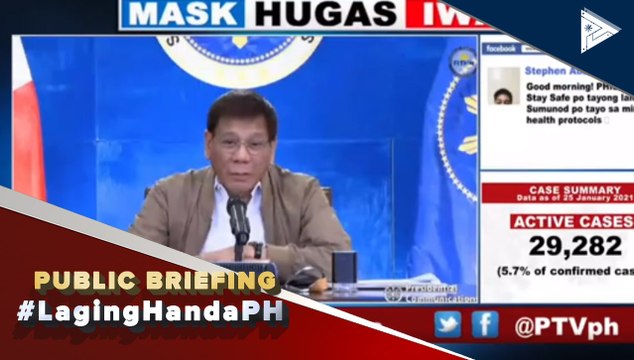 #LagingHanda | Pangulong #Duterte, binawi ang desisyon ng IATF na payagang lumabas ang mga 10-14 taong gulang