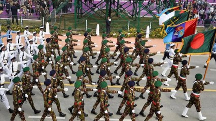 In a first, Bangladesh army takes part in R-Day parade