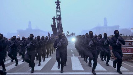 R-Day Parade: NSG's Black Cat commandoes march down Rajpath