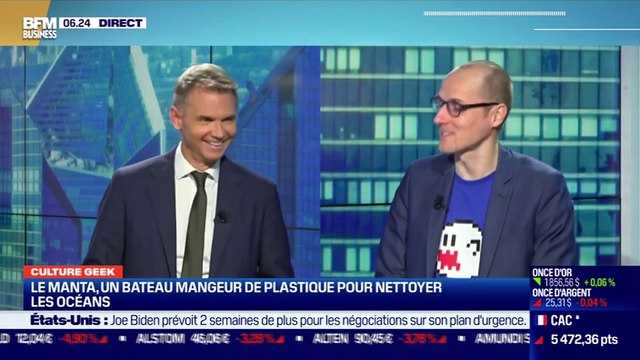 Culture Geek : Le Manta, un mangeur de plastique pour nettoyer les océans, par Anthony Morel - 26/01