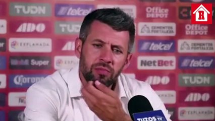 Pachuca ha sido protagonista en los últimos partidos, nada más no la hemos metido, mencionó Paulo Pezzolano