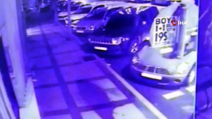 Beşiktaş’ta dehşeti yaşatan saldırganın yakalandığı anlar kamerada