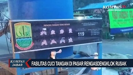 Sedih! Fasilitas Cuci Tangan Jadi Tempat Sampah