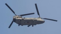 Apache and Chinook choppers at Republic Day fly-past