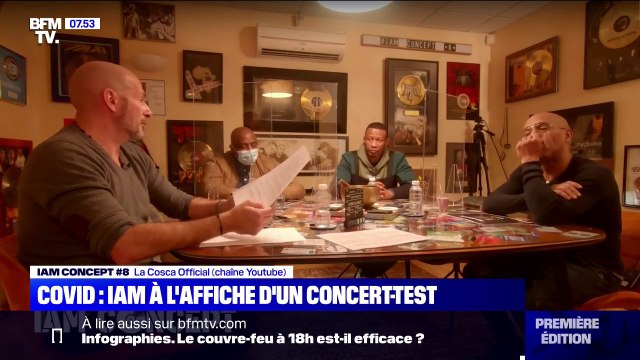 Covid-19: IAM à l'affiche d'un concert-test à Marseille