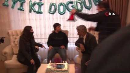 Down sendromlu çocuğun dileği gerçek oldu