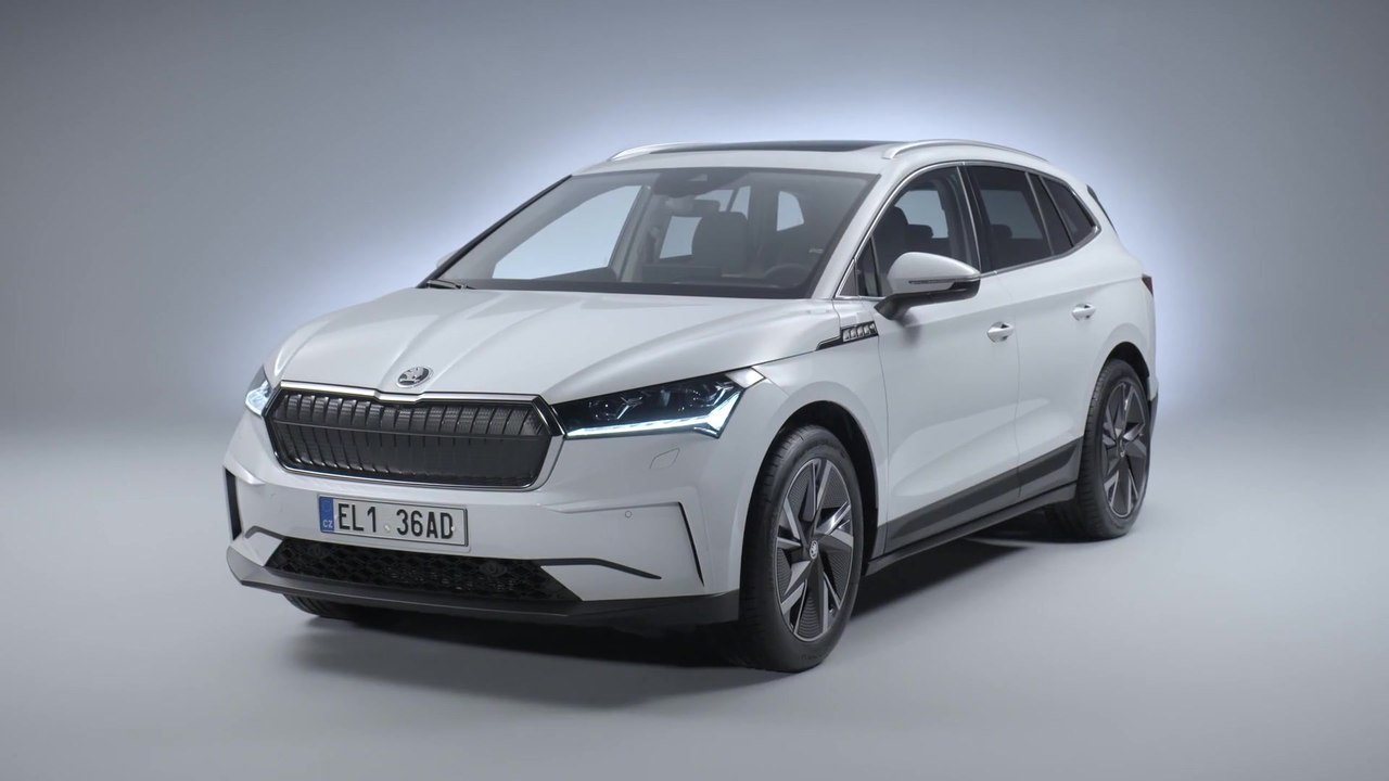 Skoda Enyaq IV Design Preview in Studio