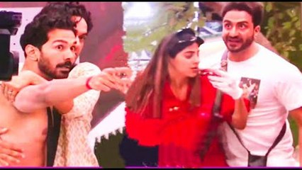 Bigg Boss 14: Aly Goni और Abhinav Shukla के बीच task के दौरान हुई हाथापाई | FilmiBeat
