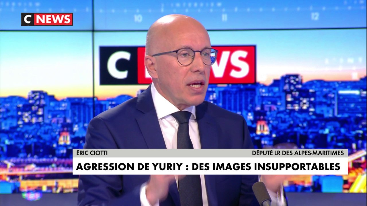 Éric Ciotti : « On est dans la barbarie. Mais des actes comme cela il s’en passe malheureusement quasiment tous les jours »