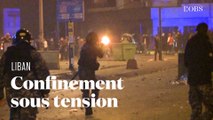 Violences au Liban lors d'une manifestation contre le confinement dû au Covid