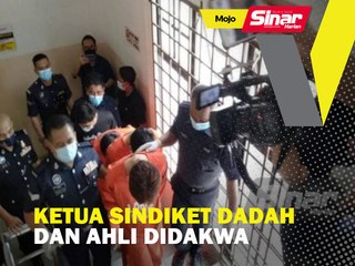 Ketua sindiket dadah dan ahli didakwa