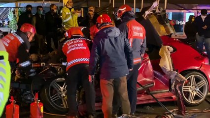 Rampadan İnerken Kontrolden Çıkan Kamyon Dehşet Saçtı, Ortalık Savaş Alanına Döndü