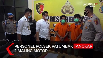 Polisi Tembak Dua Pelaku Pencurian Motor di Medan
