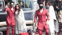 Varun Dhawan & Natasha Dalal शादी के बाद पहली बार दिखे ऐसे; Watch Video |FilmiBeat