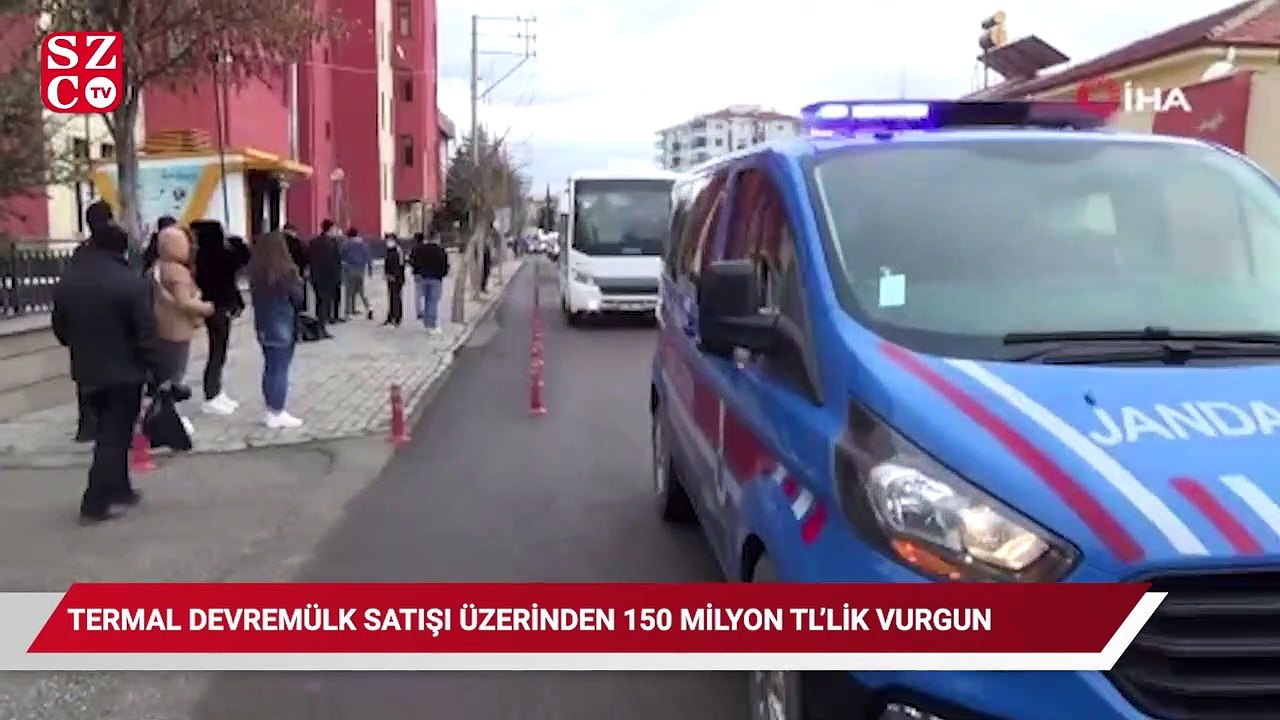 Termal devremülk satışı üstünden 150 milyon TL’lik vurgun yaptılar