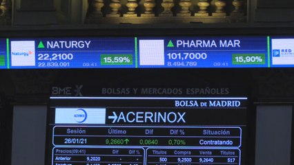 El Ibex 35 repunta un 0,7 % tras la apertura por el tirón de Naturgy y Pharmamar