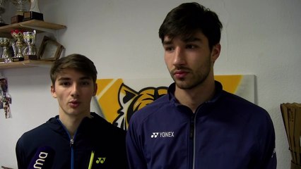 Les badistes de Fos Christo et Toma Jr Popov sur 2021