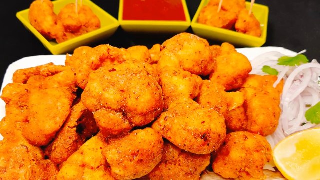 GOBI POPCORN RECIPE-Cauliflower Masala Popcorn | Gobi Popcorn Recipe | Cauliflower Bites | Chef Amar