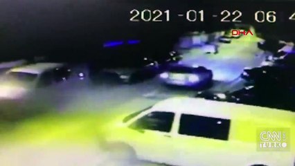 Gösterge hırsızları kamerada