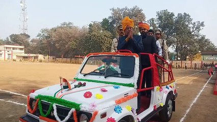 अनूपपुर में 72 वां गणतन्त्र दिवस का पर्व हर्षोल्लास के साथ मनाया गया