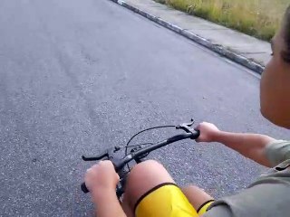 OSMILTON ANDANDO DE BIKE EM IPOJUCA-PE 26_01_2021(RAPHAELL E THÁBATTA)