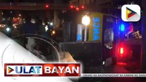 #UlatBayan | Ambulansya, tumagilid matapos mabangga ng kotse; driver ng kotse, iginiit na naka-go sila at walang 'wangwang' ang ambulansya
