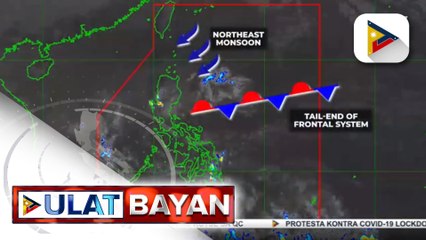 PTV INFO WEATHER: Tail-end of a frontal system, nagpapaulan sa Northern at Central Luzon